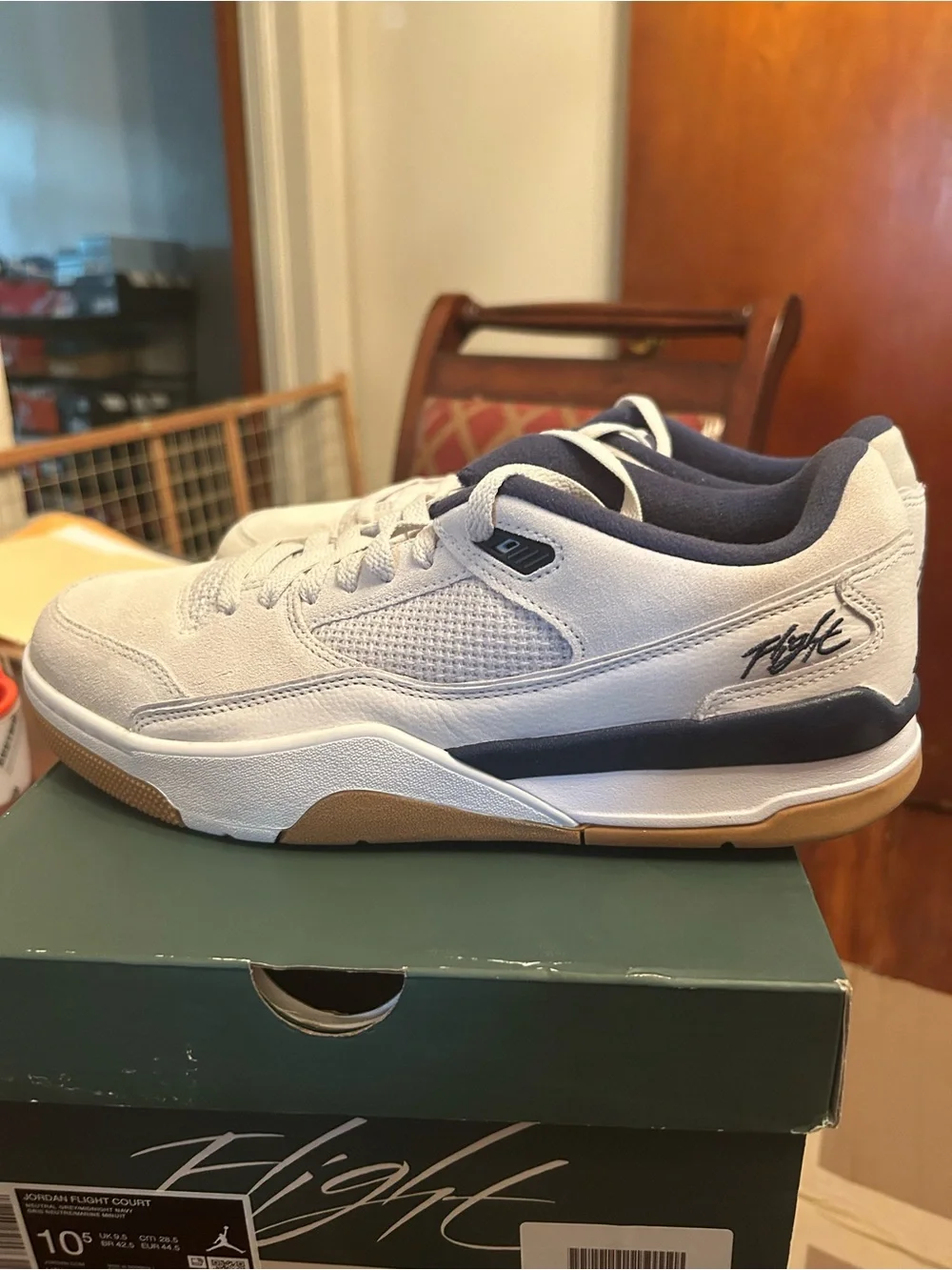 Men’s Jordan Flight Court Men’s Sneakers - Light Gray